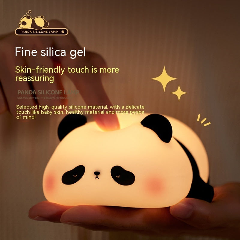 Cute Panda Silicone Night Light