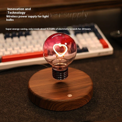 Magnetic Suspension Bulb Night Lamp Desktop Decoration