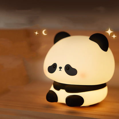 Cute Panda Silicone Night Light
